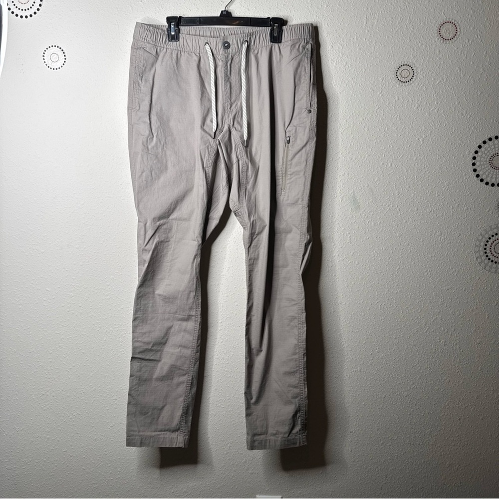 Vuori‎ Ripstop Climber Pants Men’s Size XL Tan gray neutral Active Hiking V412-L